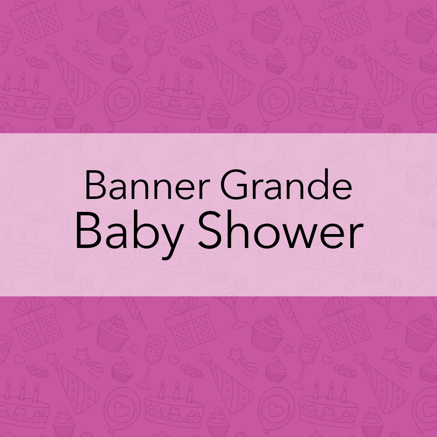 BANNERS GRANDES - BABY SHOWER